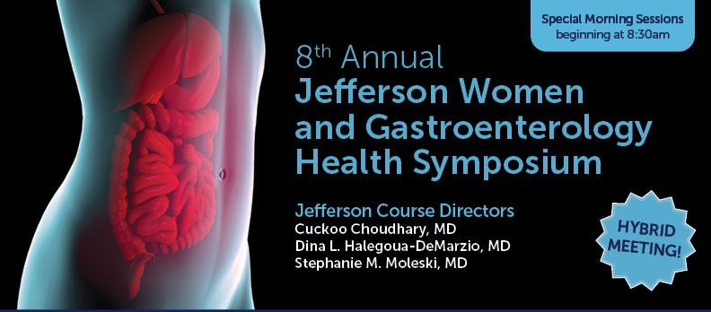 8th Jefferson Women and Gastroenterology Health Symposium Banner